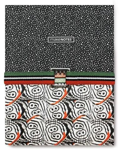 Make Notes, kołonotatnik, A6, 80 kartek, linia, Metamorphosis, 1 szt.