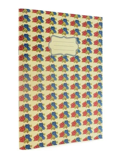 Make notes, Vintage B, zeszyt A5, 40 kartek, linia, żółty, 1 szt.