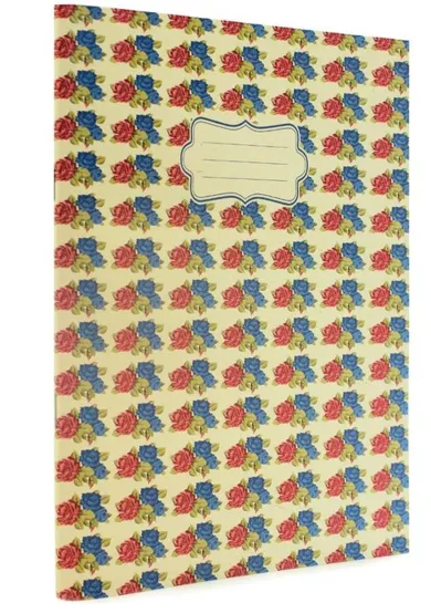 Make Notes, Vintage, róże, zeszyt A4, 40 stron, linia, 1 szt.