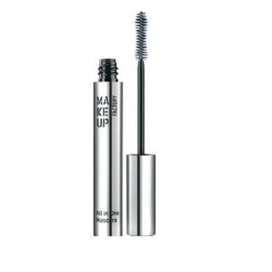 Make Up Factory, All In One Mascara, tusz do rzęs, 01 Universal Black, 9 ml