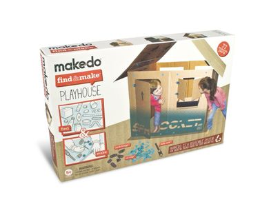 Makedo, domek, zestaw kreatywny