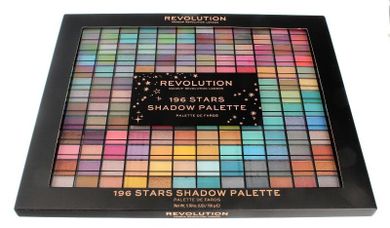 Makeup Revolution, paleta cieni do powiek, Stars, 196 kolorów