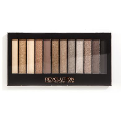 Makeup Revolution, Redemption Palette 12, cienie do powiek, Iconic 2, 12 kolorów, 14 g