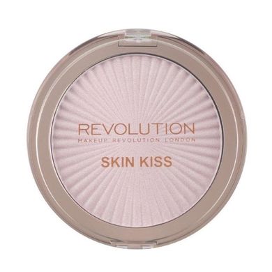 Makeup Revolution, Retro Skin Kiss Pink Kiss, rozświetlacz do twarzy, 14 g