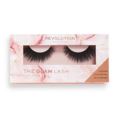 Makeup Revolution, The Glam Lash False Lashes 5D, para sztucznych rzęs na pasku