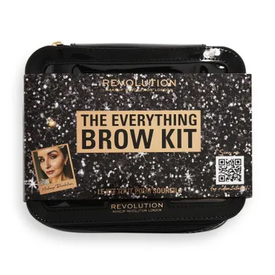 MakeUp Revolution, zestaw, The Everything Brow Kit