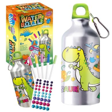 Maksik, butelka do samodzielnego ozdobienia, dino