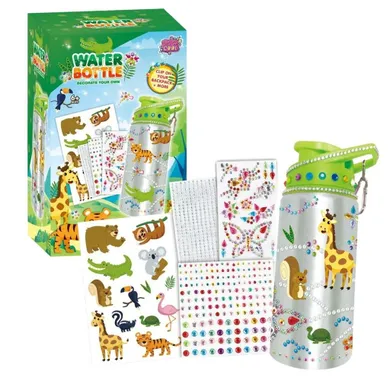 Maksik, butelka do samodzielnego ozdobienia, zwierzęta