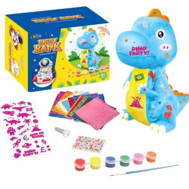 Maksik, Dinozaur, skarbonka do malowania