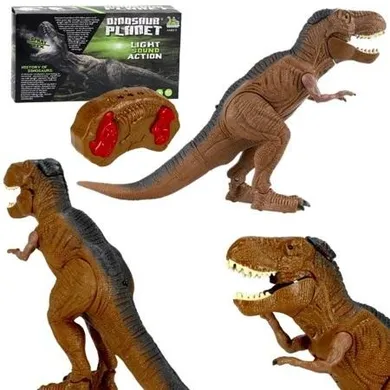 Maksik, dinozaur, zdalnie sterowany, interaktywny