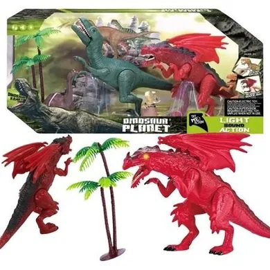 Maksik, dinozaury, figurki, 4 szt.