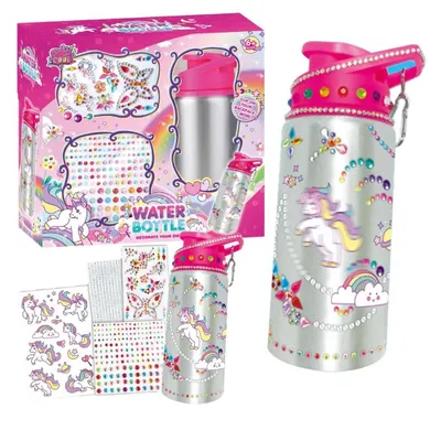 Maksik, jednorożec, butelka na wodę, zestaw kreatywny