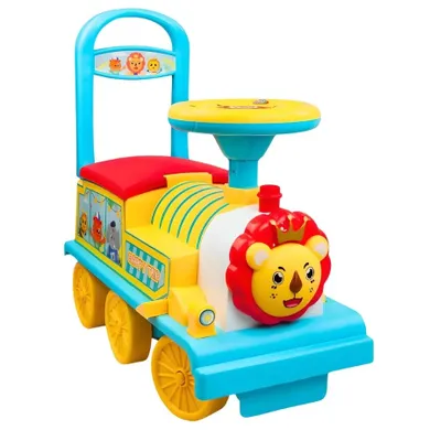 Maksik, jeździk interaktywny, pociąg lew