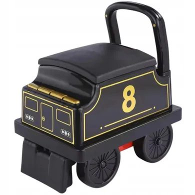 Maksik, jeździk interaktywny, pociąg, wagonik retro