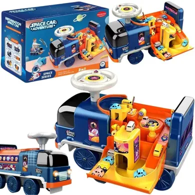 Maksik, jeździk interaktywny, pojazd kosmiczny, rozkładany tor samochodowy