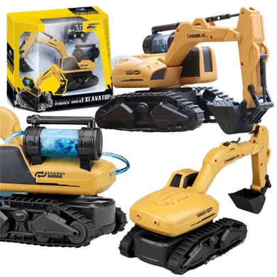 Maksik, koparka, pojazd zdalnie sterowany, interaktywny