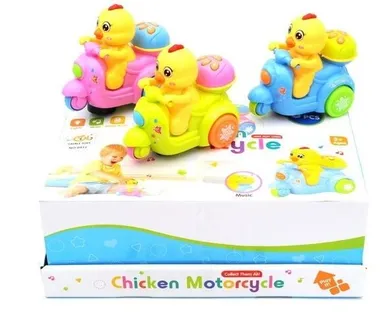 Maksik, kurczak na motorku, pojazd interaktywny, 1 szt.