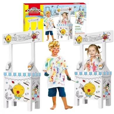 Maksik, Lodziarnia, karton do malowania