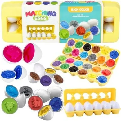 Maksik, Matching eggs, pojazdy, sorter