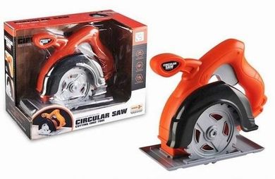 Maksik, piła tarczowa, zabawka interaktywna