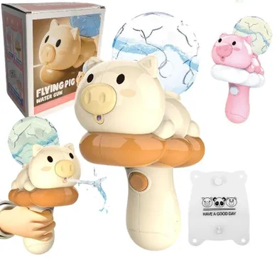 Maksik, pistolet na wodę, świnka na chmurce, 1 szt.