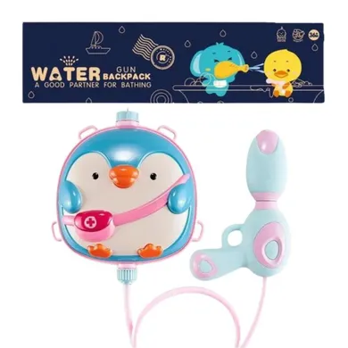 Maksik, pistolet na wodę z plecakiem, pingwin