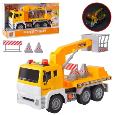 Maksik, pojazd budowalny z podnośnikiem koszowym