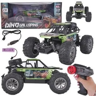 Maksik, pojazd zdalnie sterowany, dinozaury