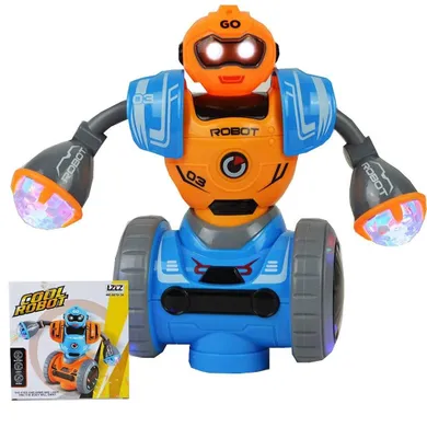 Maksik, robot interaktywny, chodzący