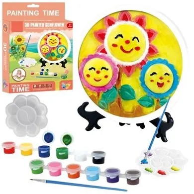 Maksik, słoneczniki do malowania 3D