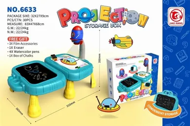 Maksik, stolik edukacyjny z projektorem