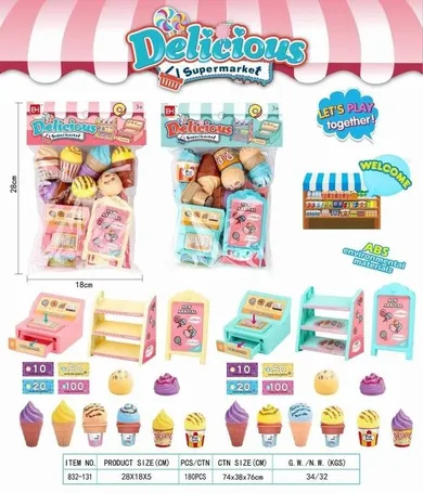 Maksik, Supermarket, zestaw z akcesoriami