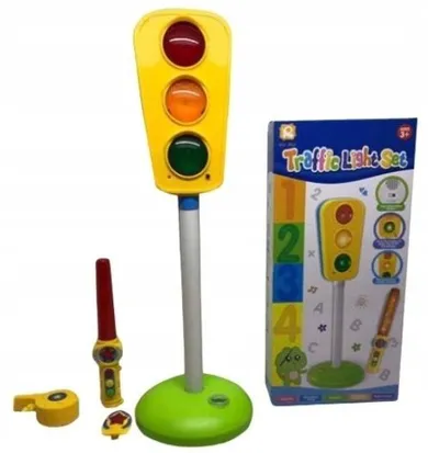 Maksik, sygnalizacja świetlna, zabawka interaktywna