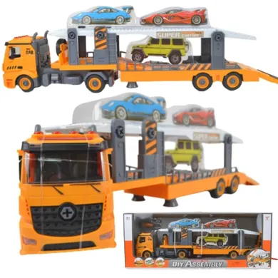 Maksik, tir transporter z autkami