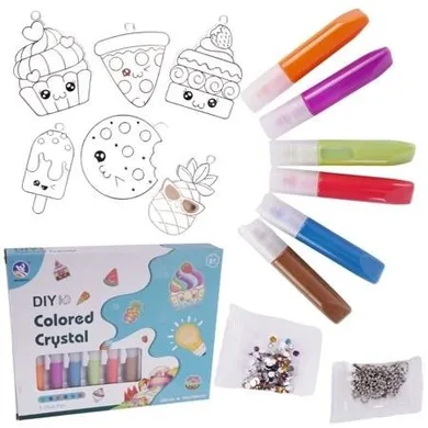 Maksik, zestaw artystyczny z szablonami do robienia zawieszek