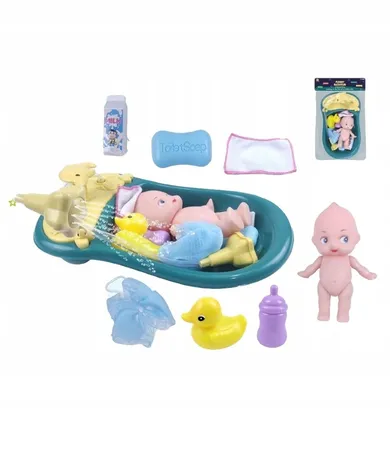 Maksik, zestaw do kąpieli dla lalki
