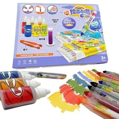 Maksik, zestaw kreatywny z markerami