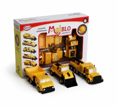 MalBlo, magnetyczne pojazdy budowlane