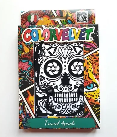 Malowanka welwetowa. Zestaw na podróż