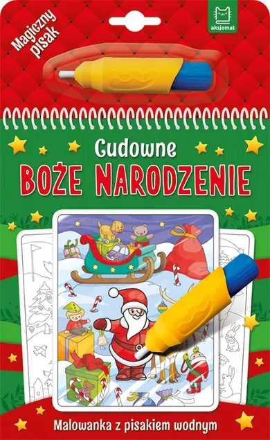 Malowanka z pisakiem wodnym, Cudowne Boże Narodzenie