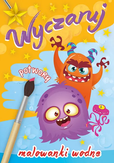 Malowanki wodne. Wyczaruj potwory