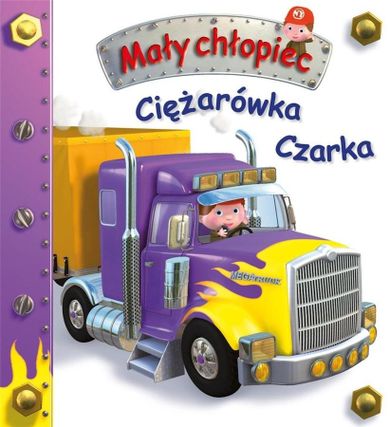 Mały chłopiec. Ciężarówka Czarka