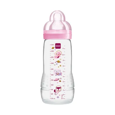 Mam, Easy Start, Active, Space Adventure, butelka, różowa, 330 ml