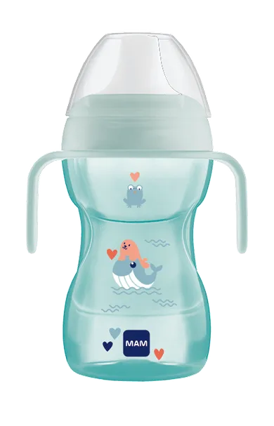 MAM, Fun to drink, kubek, miętowy, 270 ml