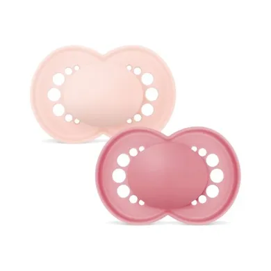 MAM, Original, smoczek, mat, różowy, 16 m+