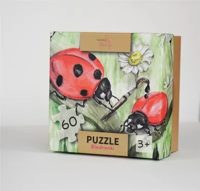 Mama Maluje, Biedronki, puzzle, 60 elementów