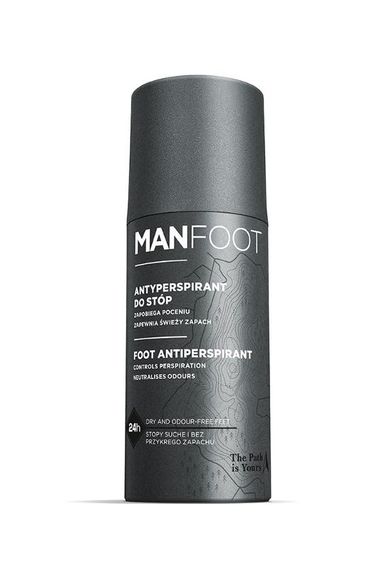 ManFoot, antyperspirant do stóp, spray, dla mężczyzn, 150 ml