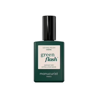 Manucurist, Green Flash Nail Polish, lakier do paznokci, Creme, 15 ml