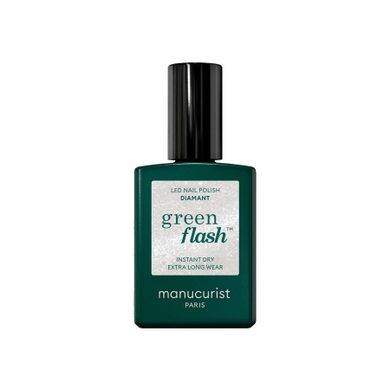 Manucurist, Green Flash Nail Polish, lakier do paznokci, Diamant, 15 ml