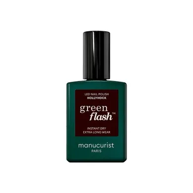 Manucurist, Green Flash Nail Polish, lakier do paznokci, Hollyhock, 15 ml